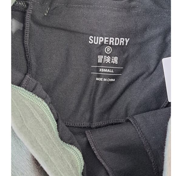 Superdry Training Gymtech Jogger Military Duck Size XS NWT - Picture 10 of 11